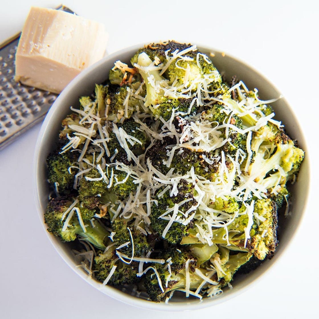 Roasted Broccoli with Garlic and Parmesan