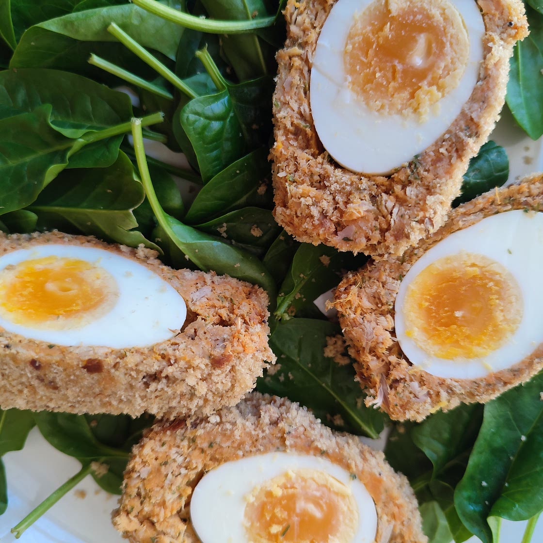 Pesky Oven-Baked Scotch Eggs