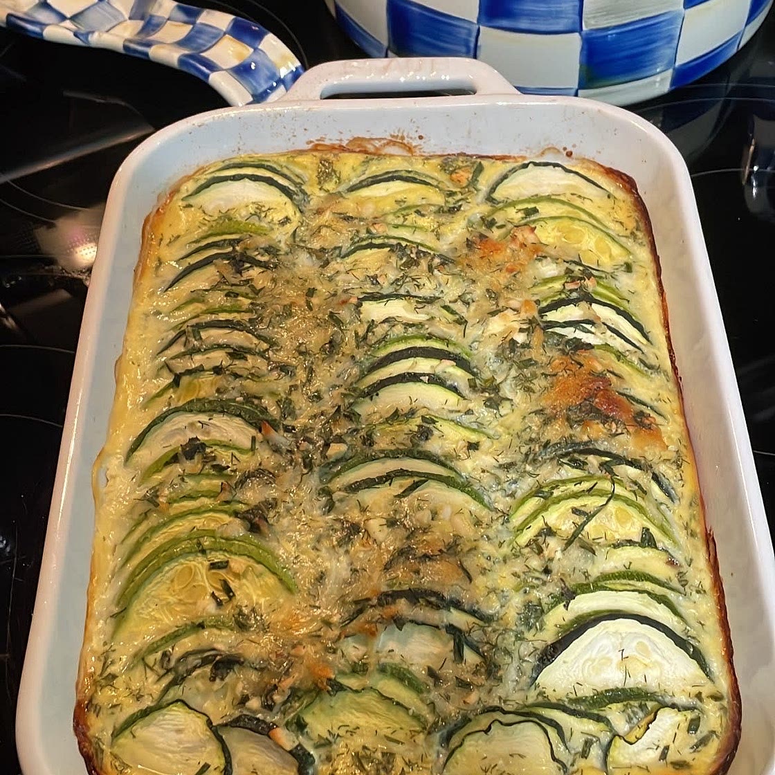 Zucchini Breakfast Bake 