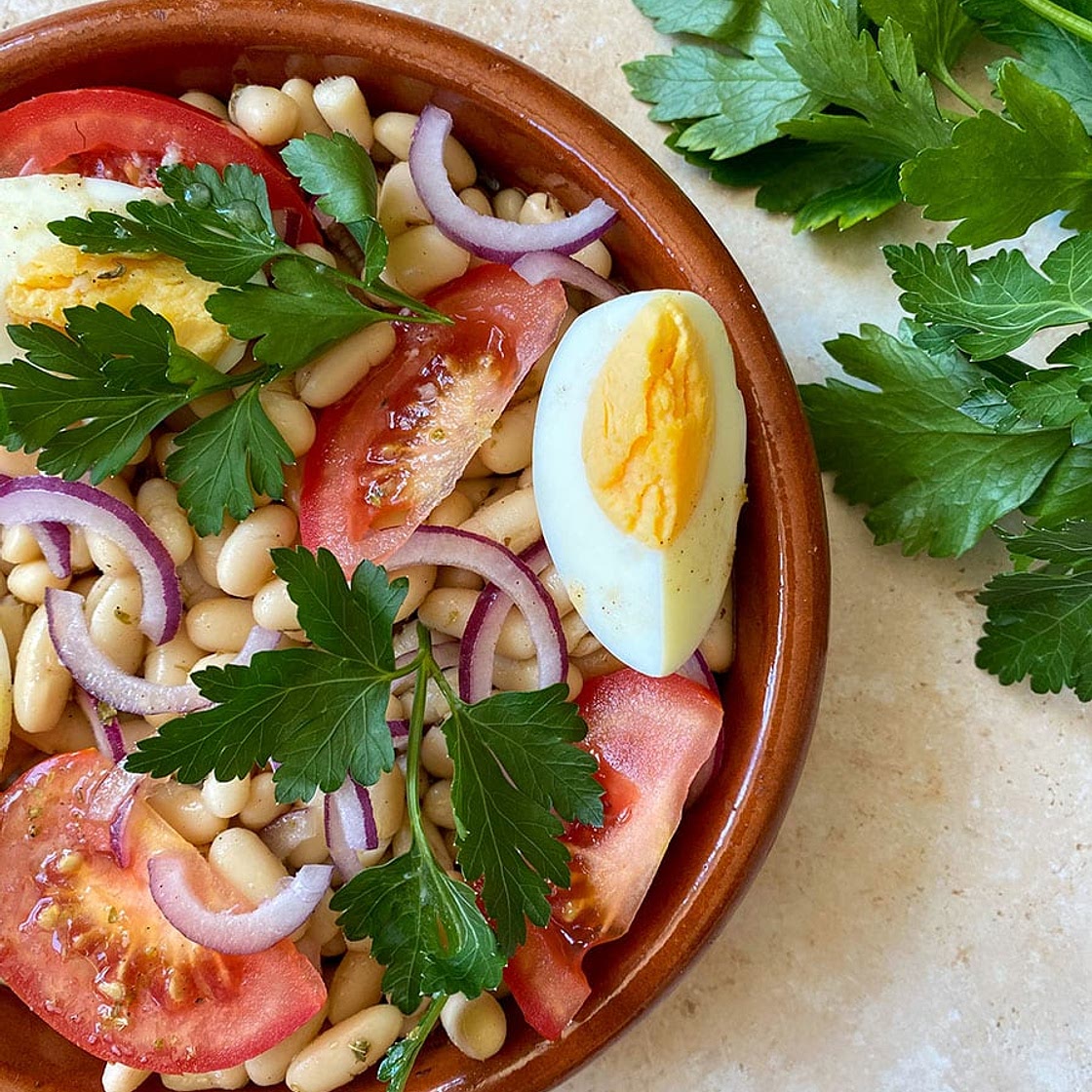 Summer Butter Beans Salad