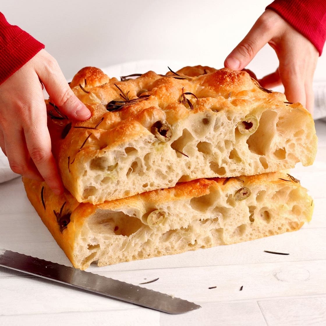 Big Bubble No-Knead Focaccia Recipe