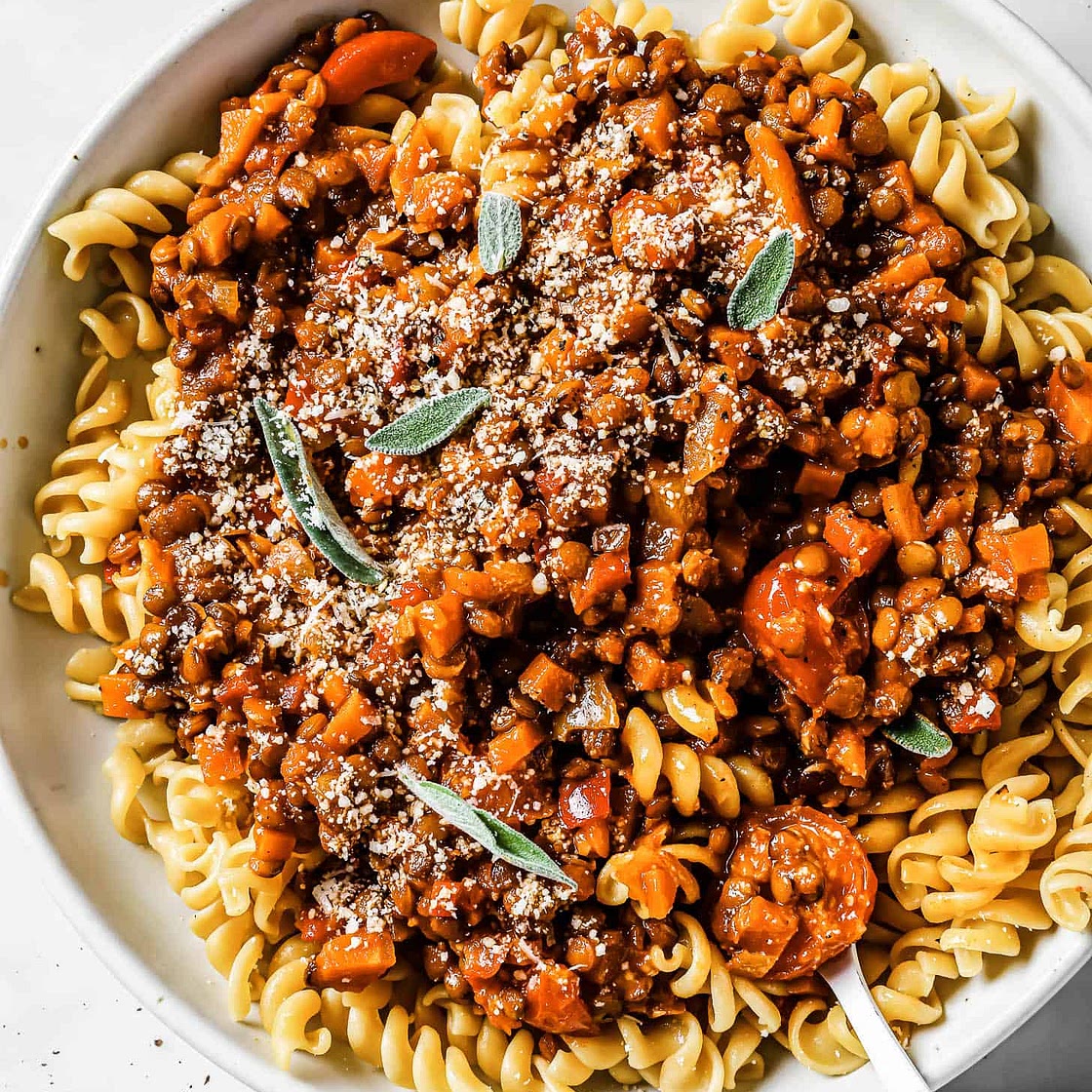 Deliciously Rich Lentil Bolognese