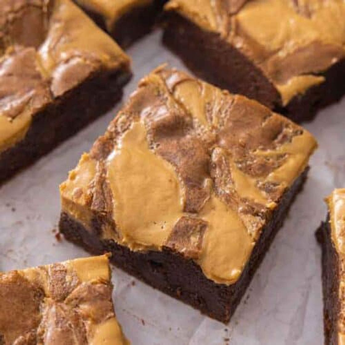 Peanut Butter Fudge Brownies