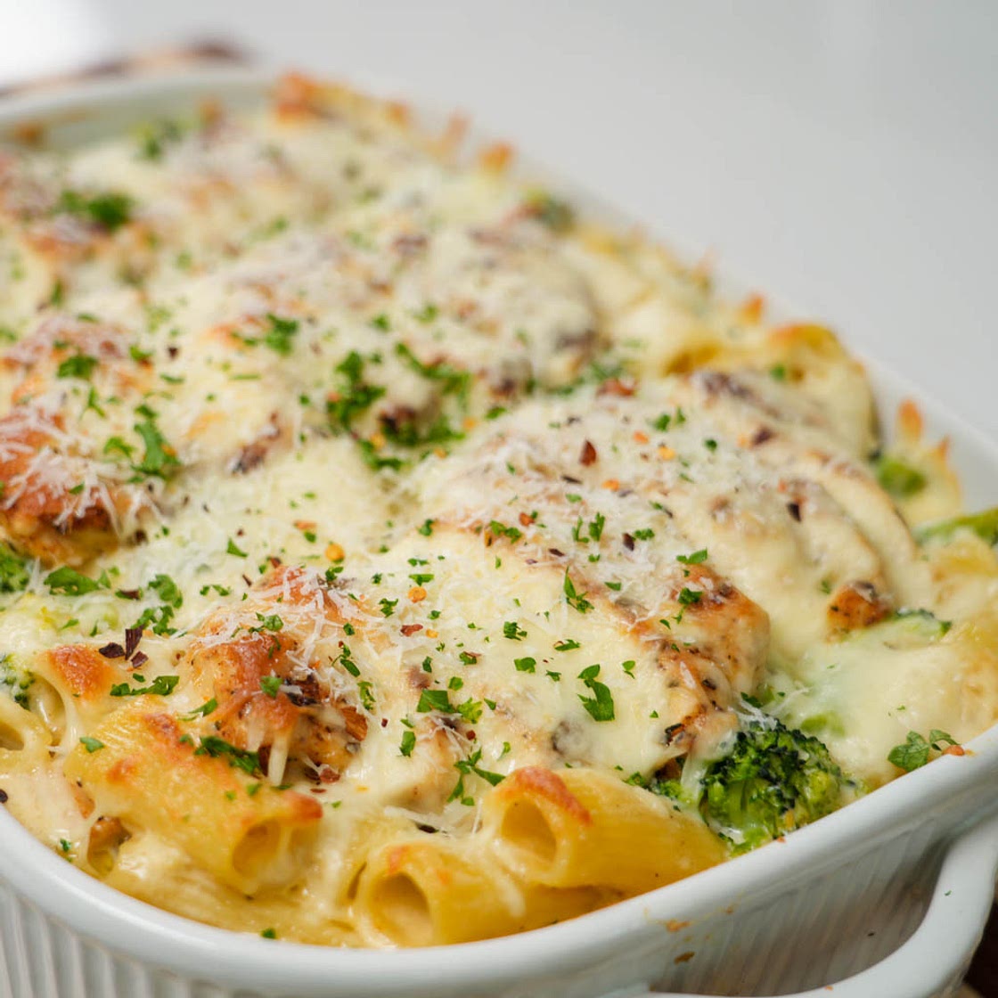 Chicken and Broccoli Pasta Bake