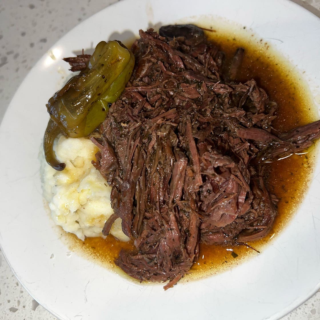 Mississippi Pot Roast {The BEST EVER Pot Roast}