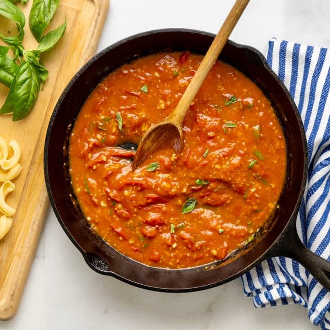 Speedy Cherry Tomato Sauce