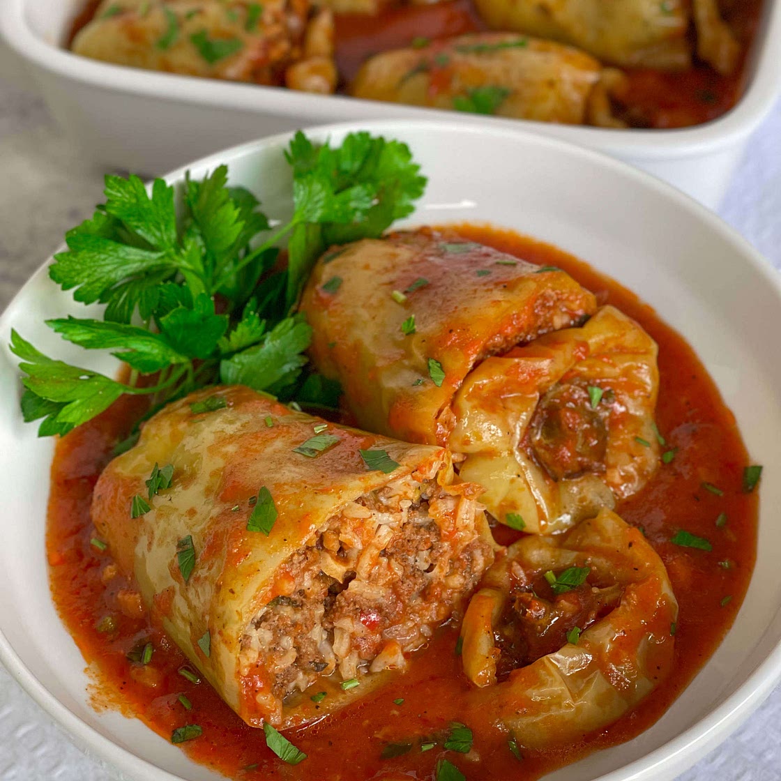 Middle Eastern Stuffed Peppers 