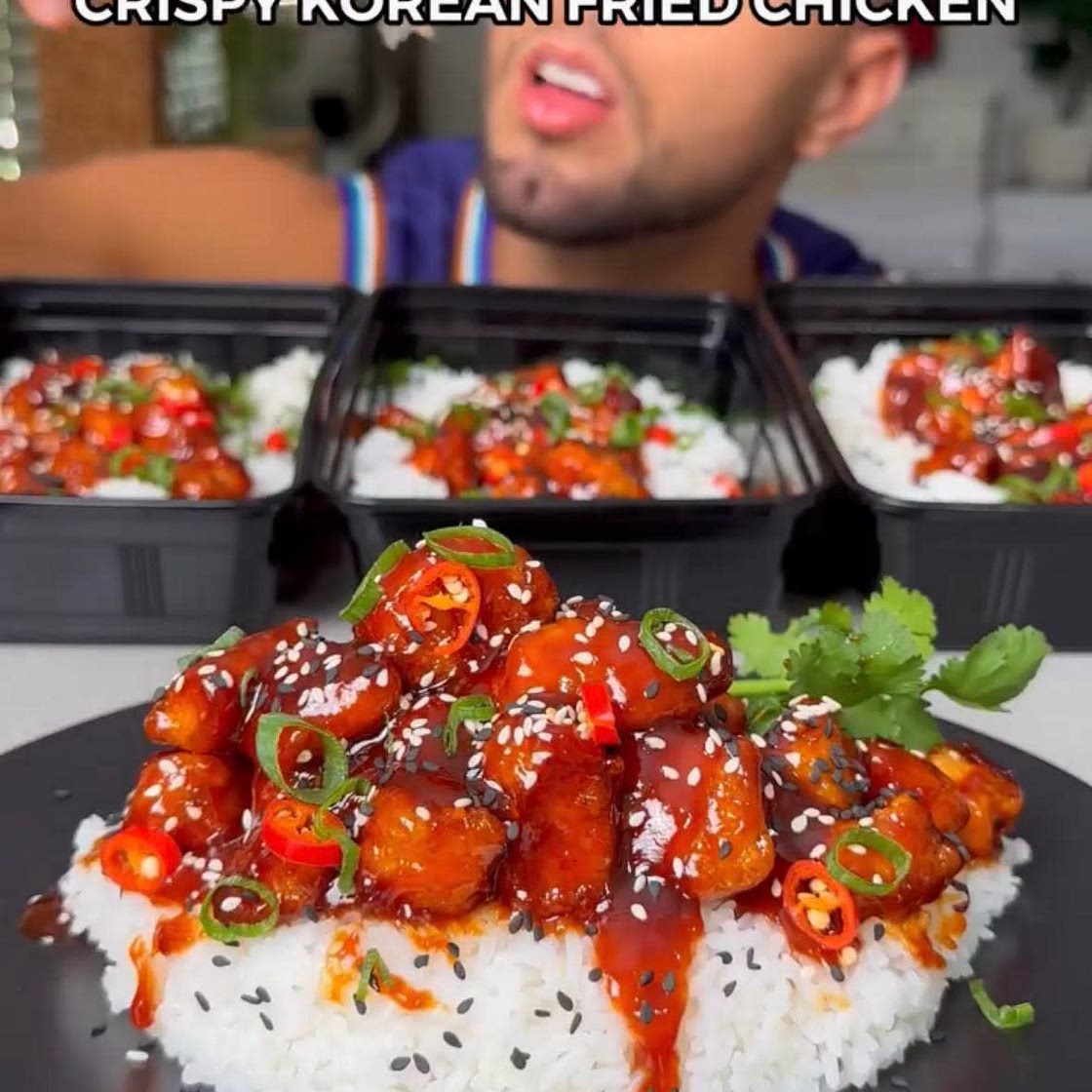 Crispy Korean Fried Chicken