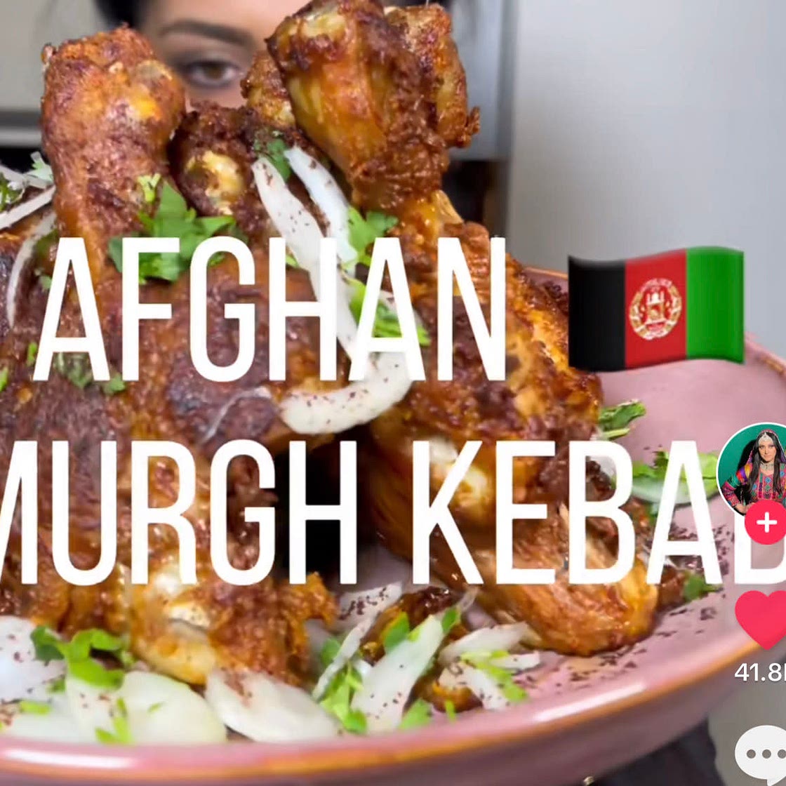 Afghan Murgh Kebab