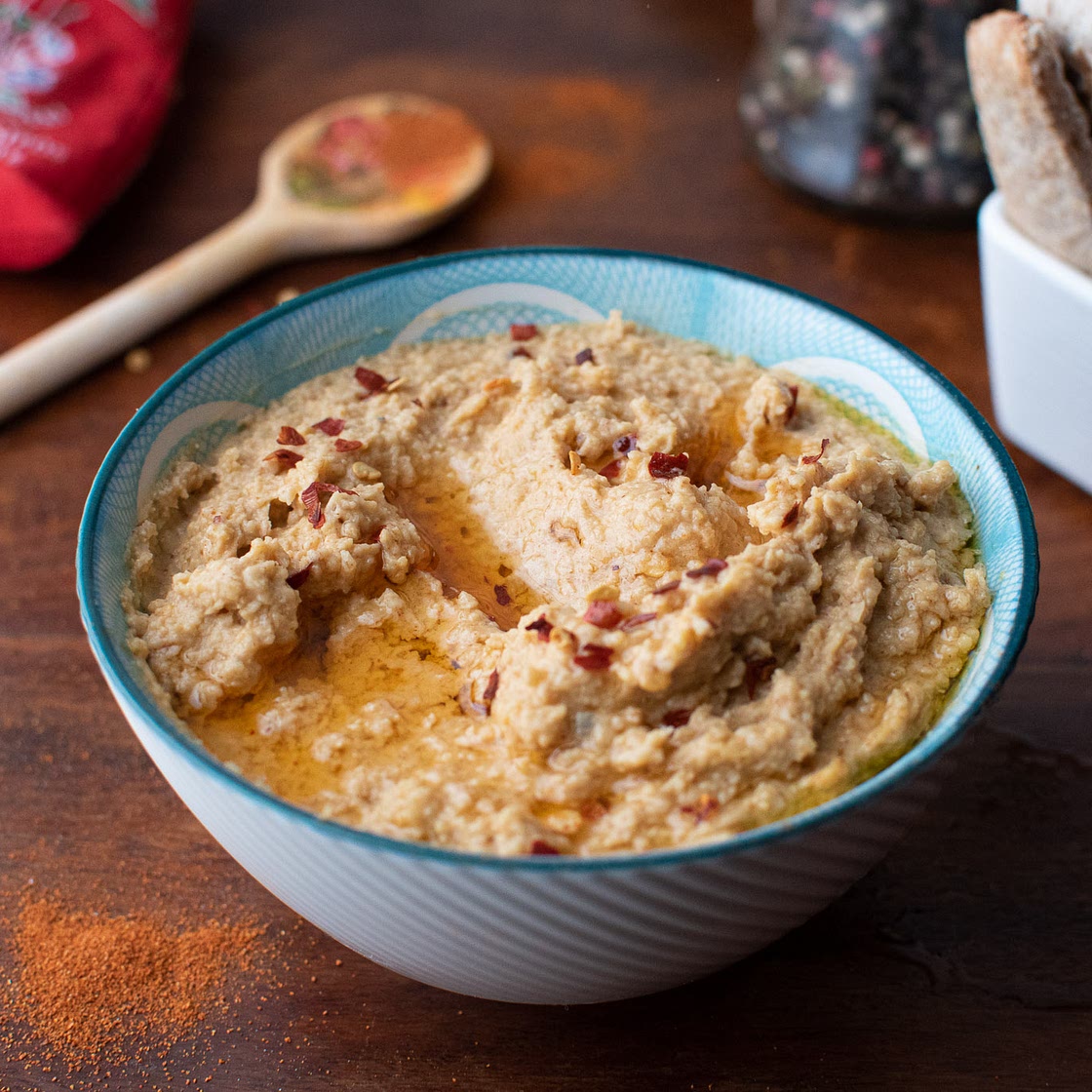 Nandos Piri Piri Hummus Recipe - Just Been Baked