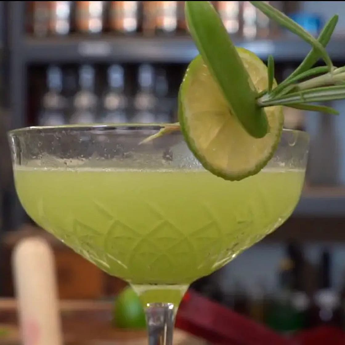 Homemade Goblin Glow Martini Recipe
