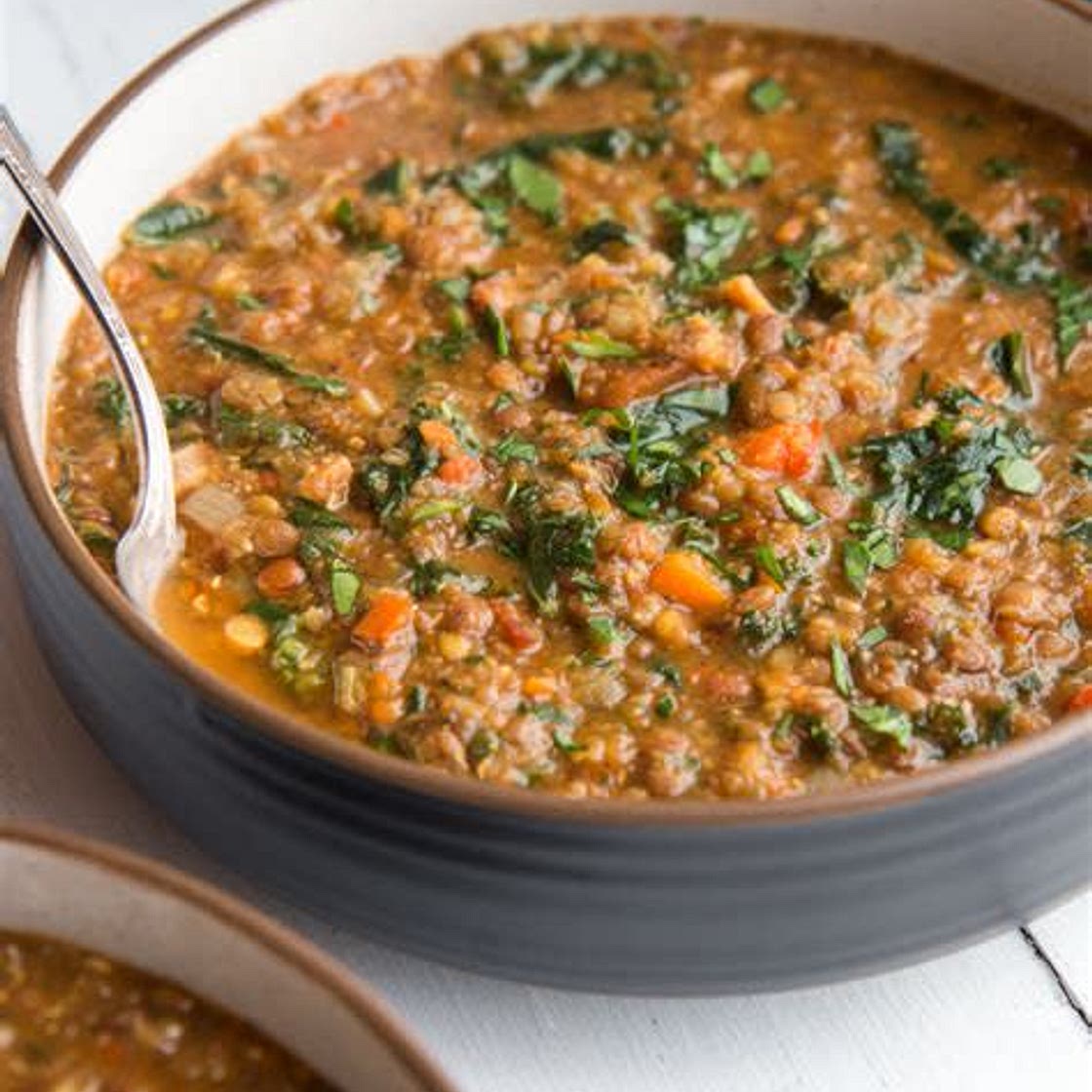 lentil kale soup - yum