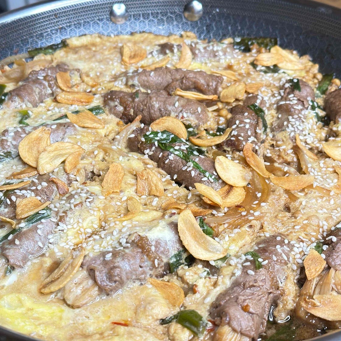Beef Enoki Rolls