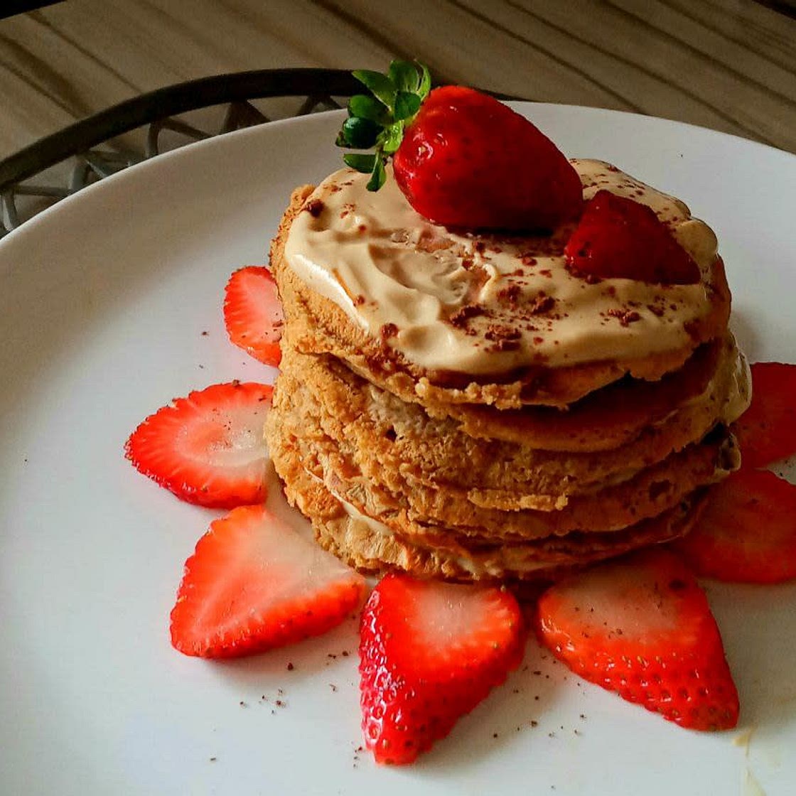 Tiramisu pancakes