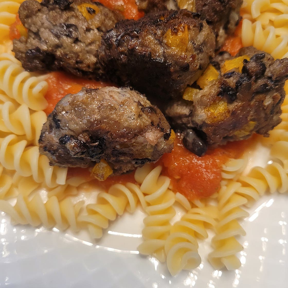 Fiber Filled Meatballs