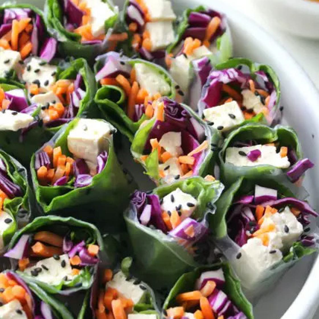 Vegan Rice Paper Rolls