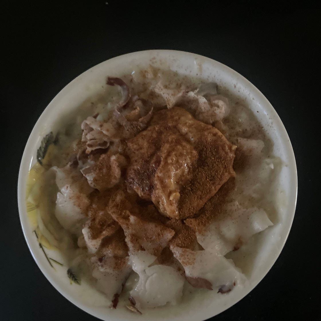 Coconut Banana Crème oats 