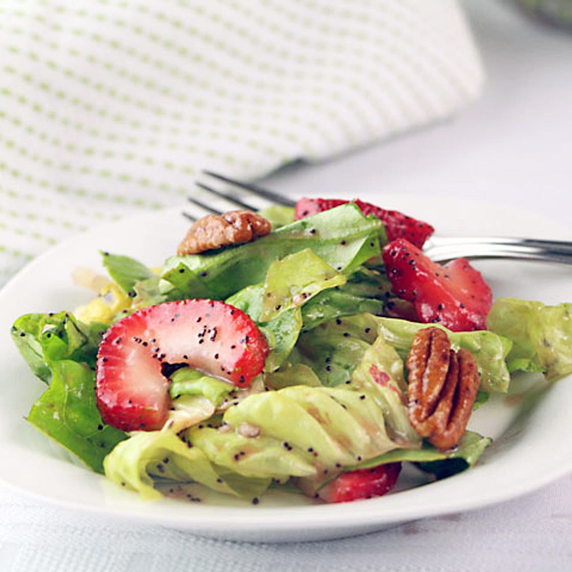 Butter Lettuce & Strawberry Salad