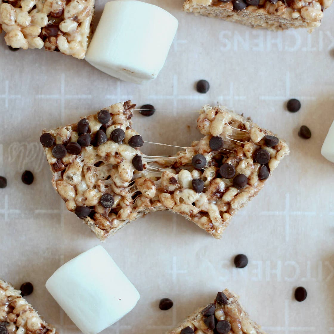 Chocolate Chip Rice Krispie Treats