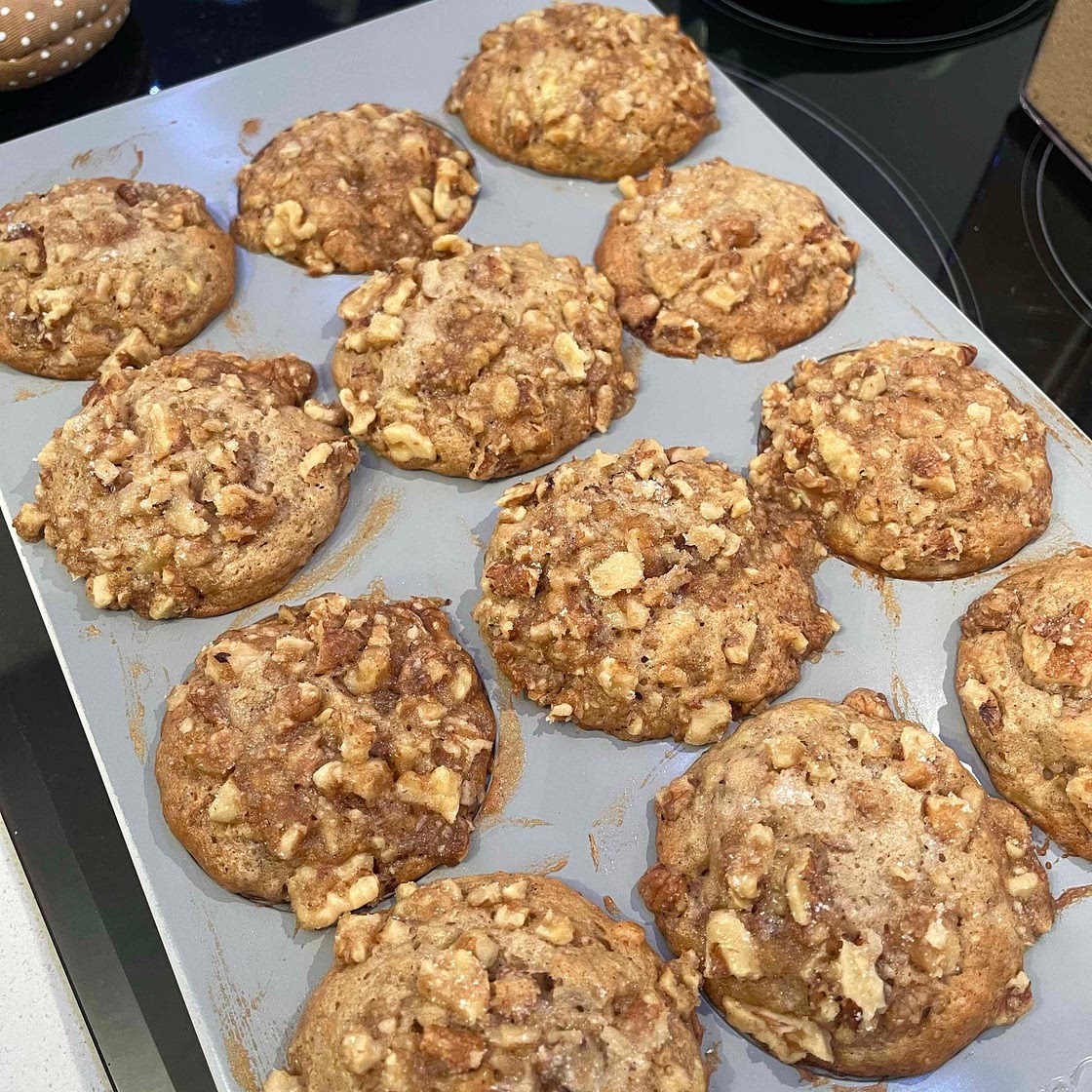 Banana nut muffins