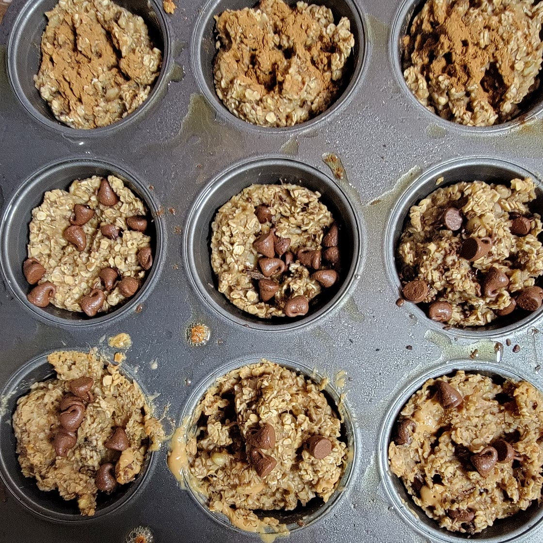 Healthy Banana Oat Muffins Recipe
