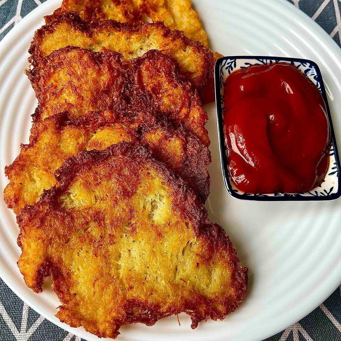 Crispy German Potatoes - Kartoffelpuffer 