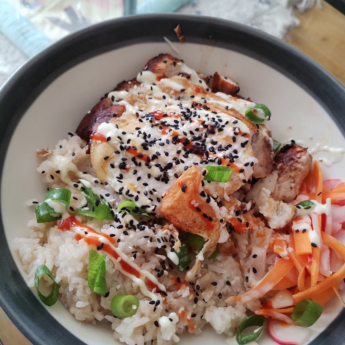 Japanese chicken and rice