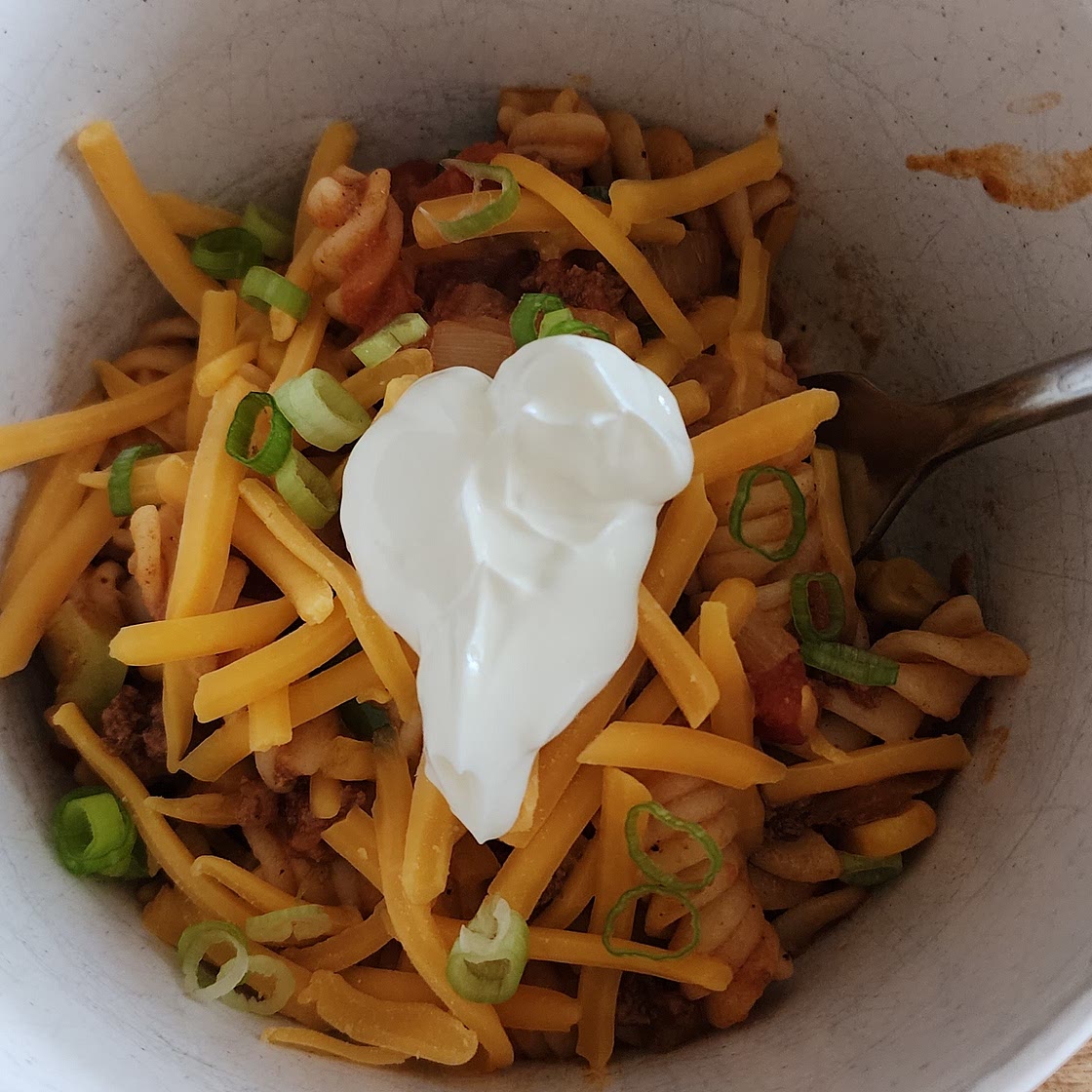 Chorizo pasta