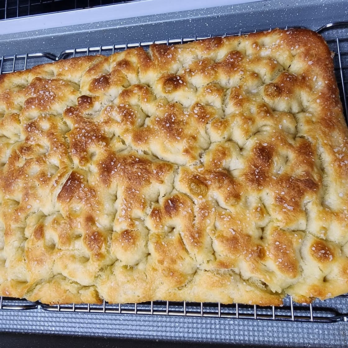 No Knead Focaccia