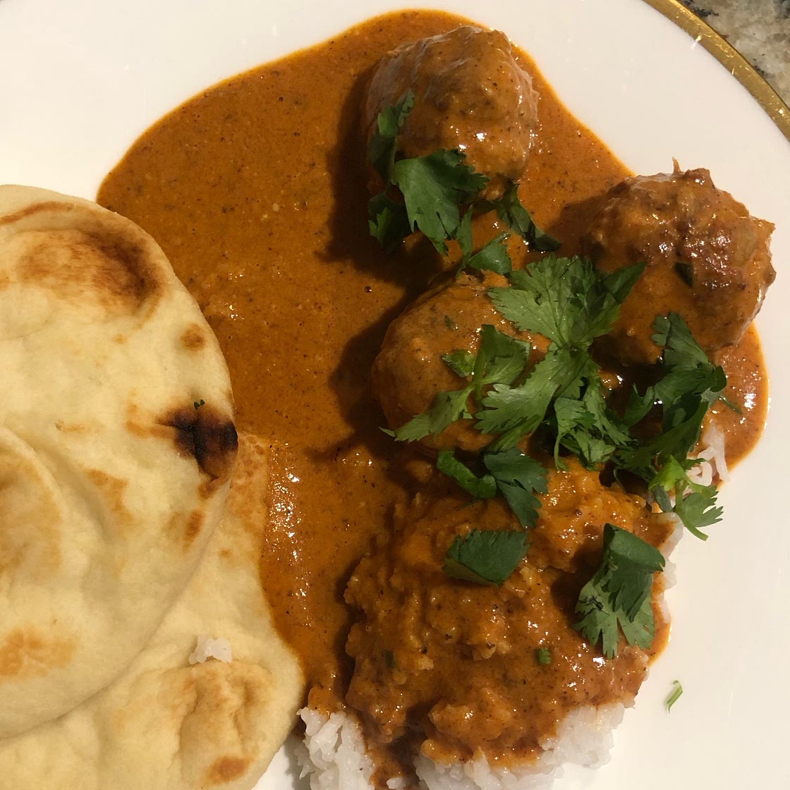Butter Chicken Meatballs