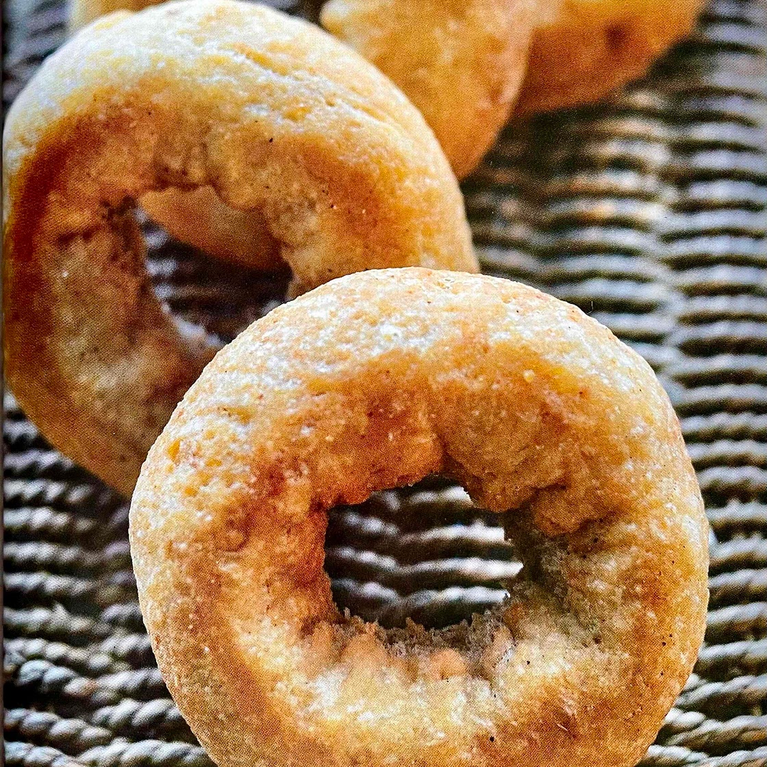 Healthy okara doughnut vegan