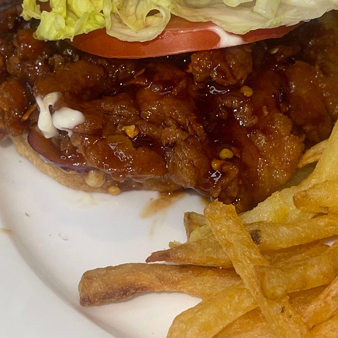 FireCracker Chicken Burger