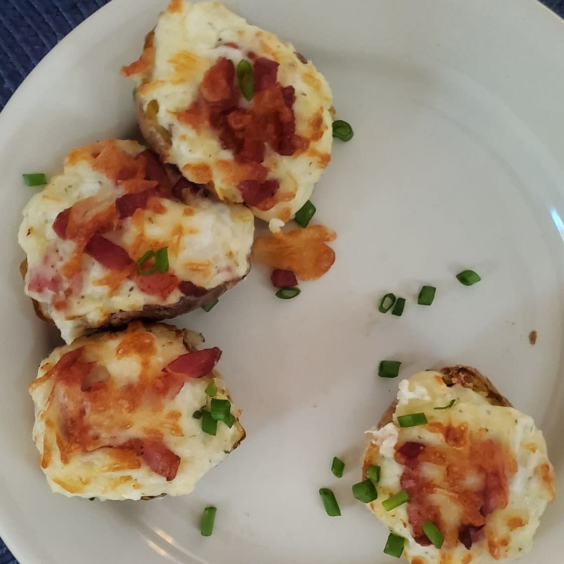 Air Fryer Twice Baked Potatoes