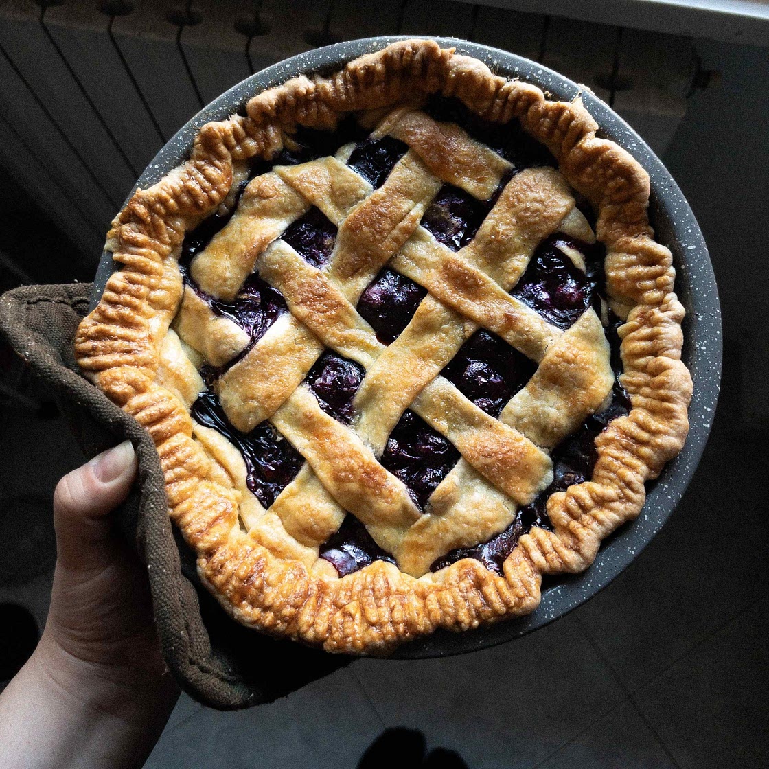 Blueberry Pie 🫐🥧✨