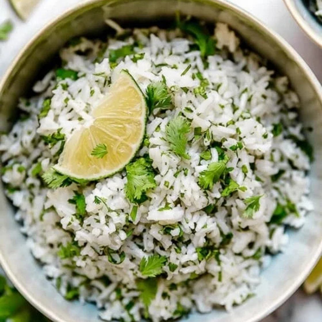 Pressure Cooker Cilantro Lime Rice