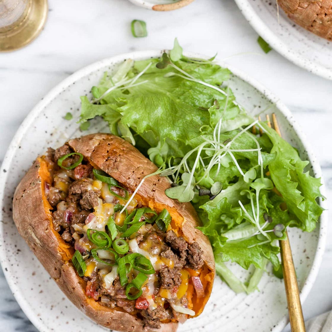 Stuffed Sweet Potatoes