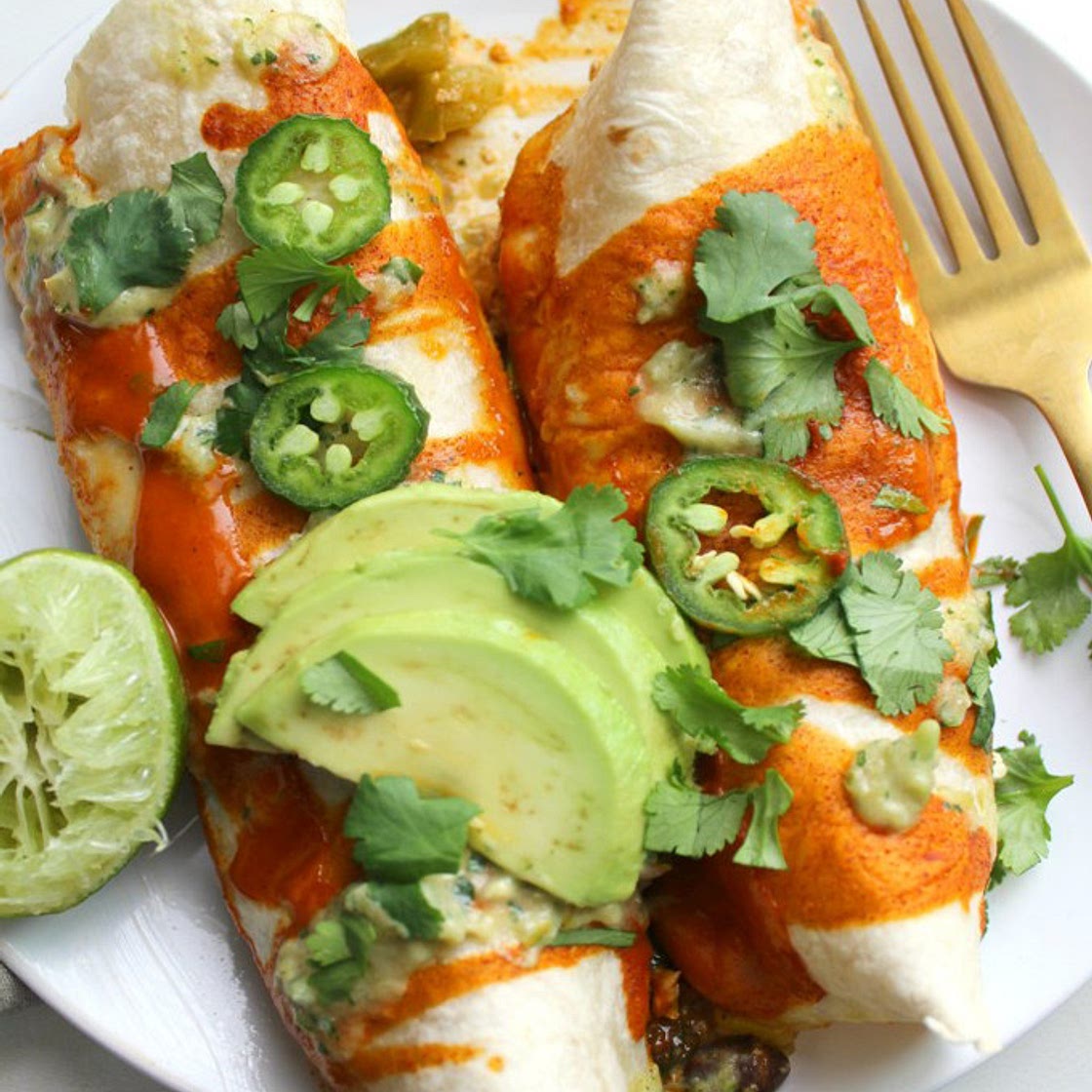 Vegan Enchiladas Lentils