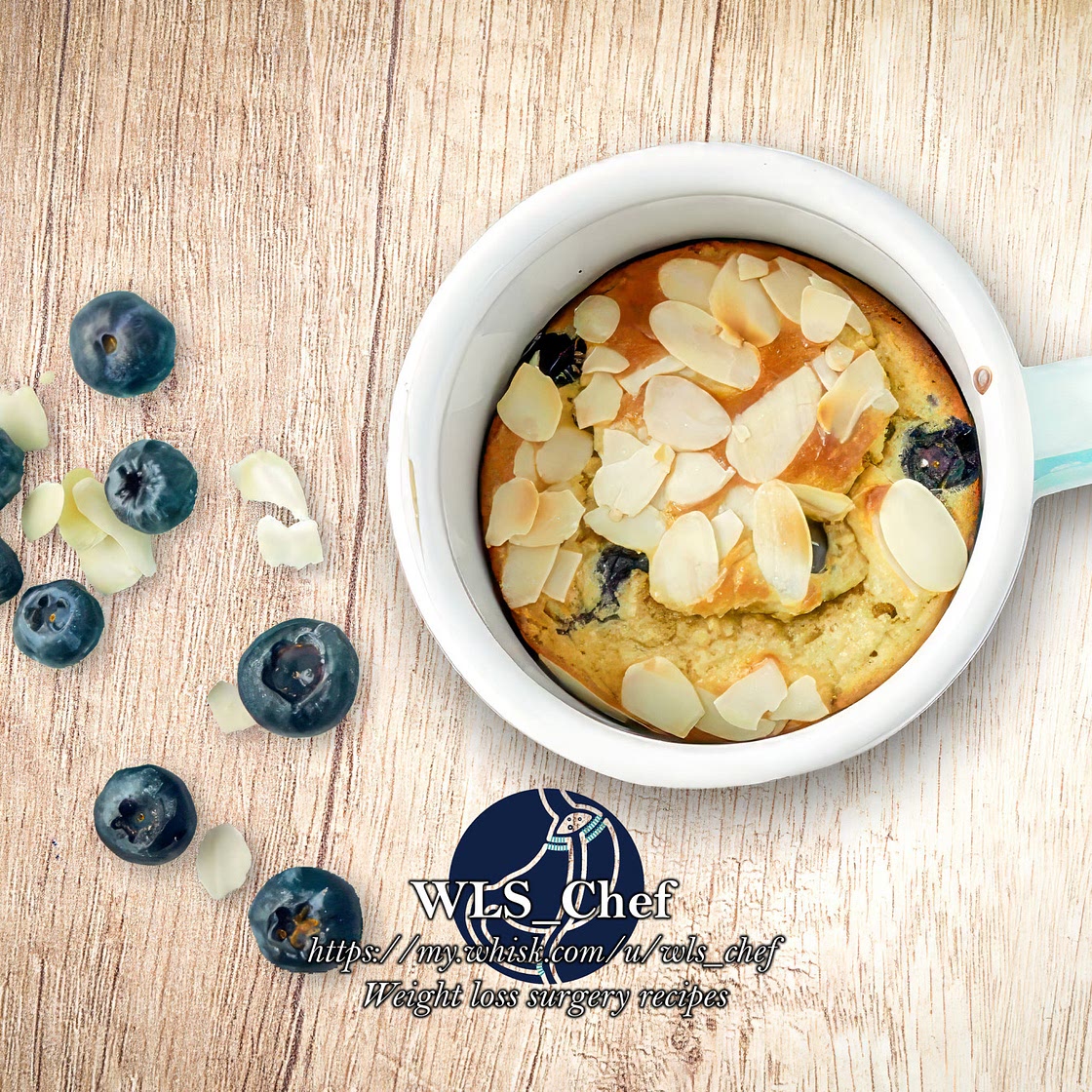 WLS - Blueberry muffin mug cake (breakfast/snack)