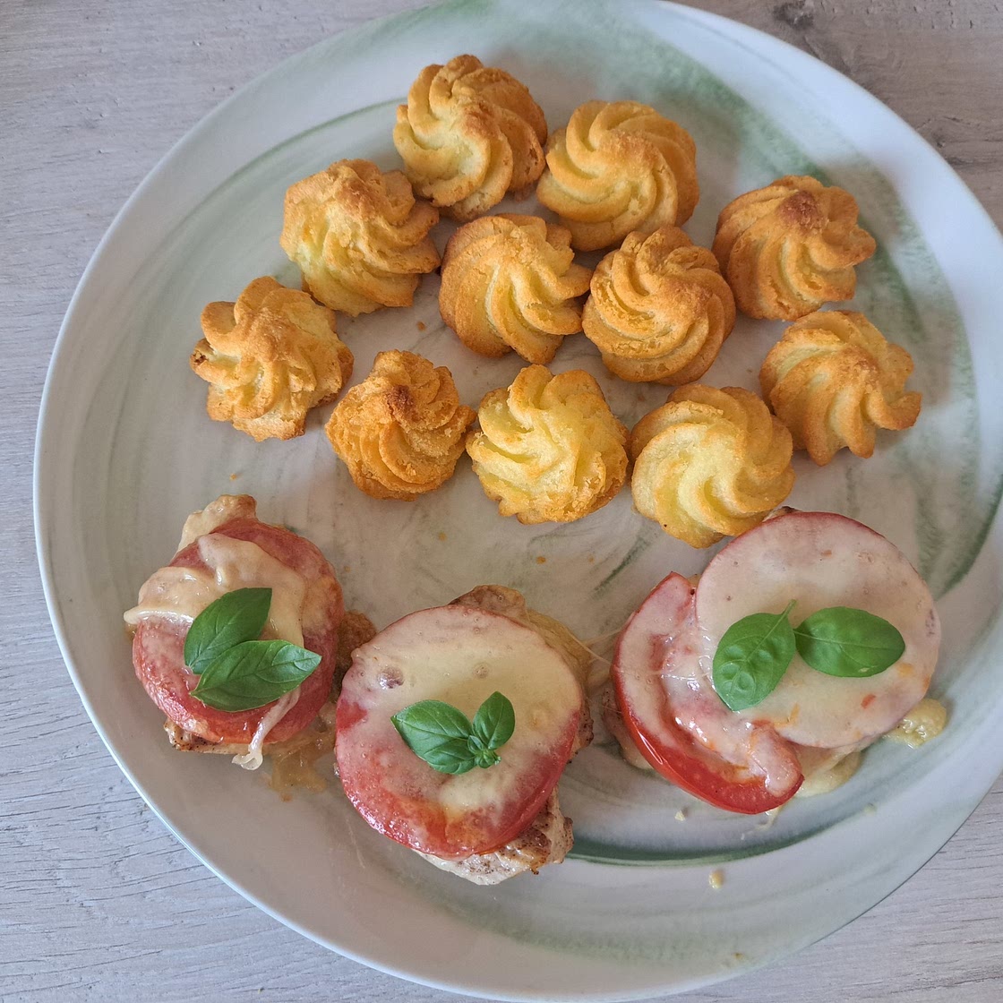 Hähnchen mit Mozzarella