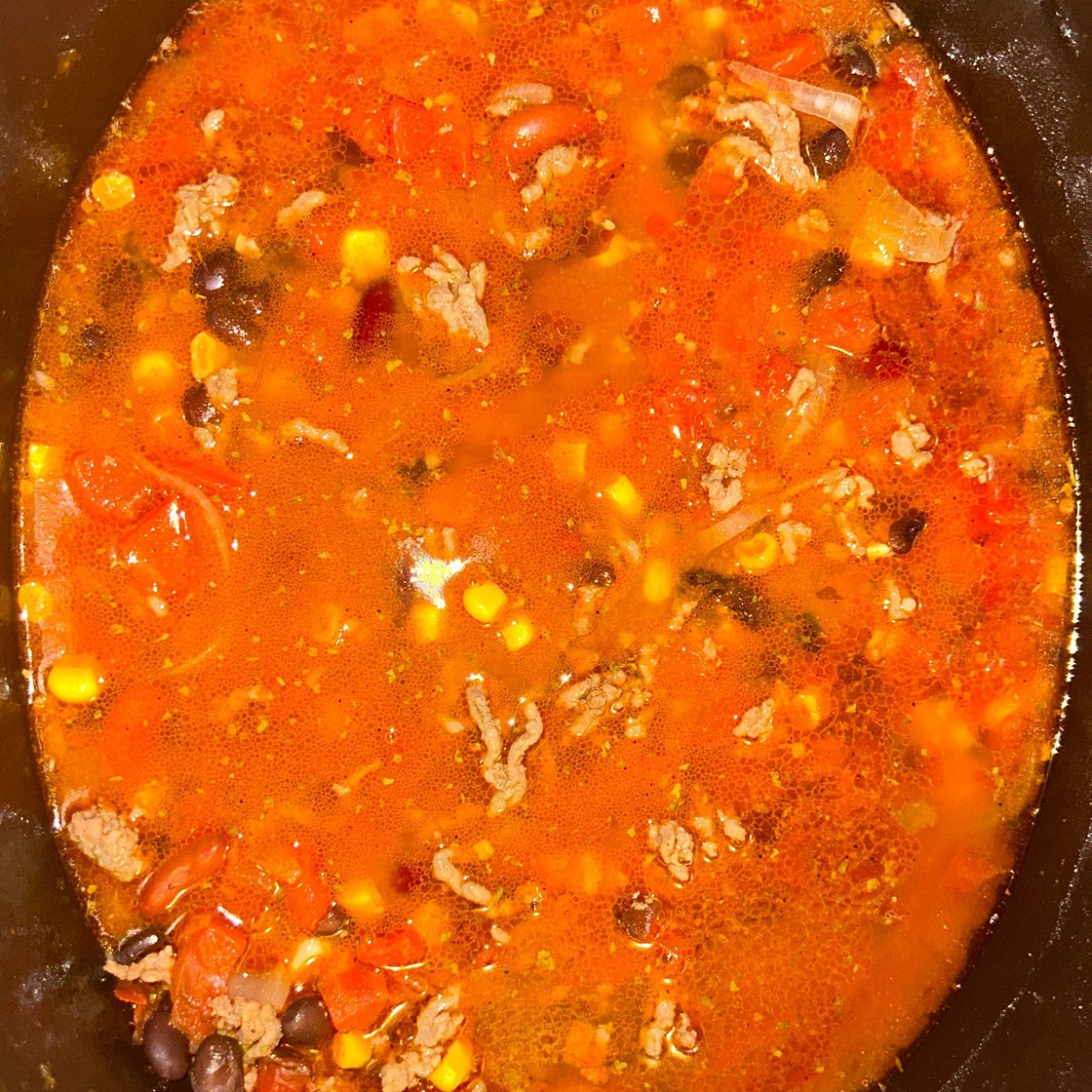 Easy Crockpot Taco Soup Recipe