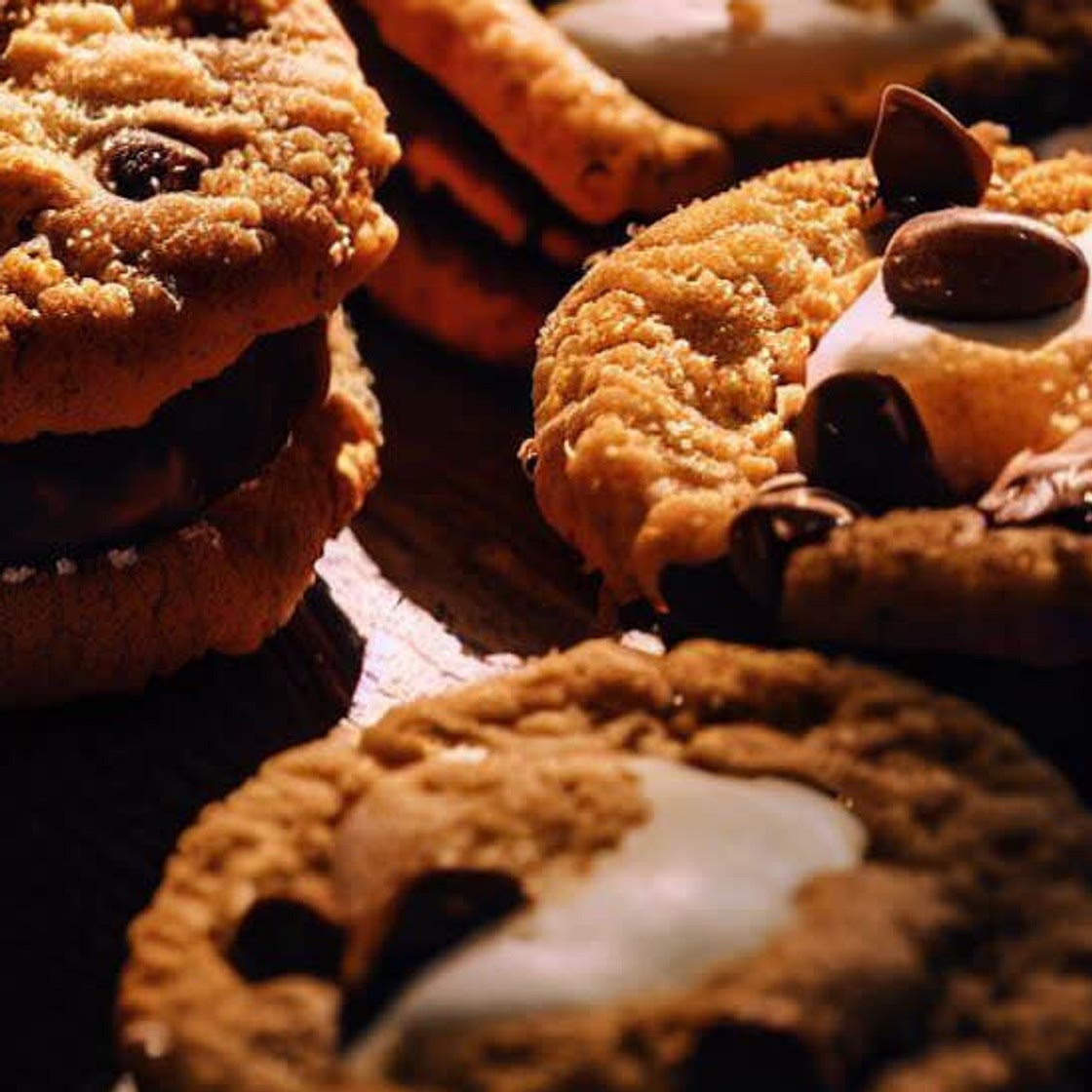 TikTok Viral S'mores Cookies