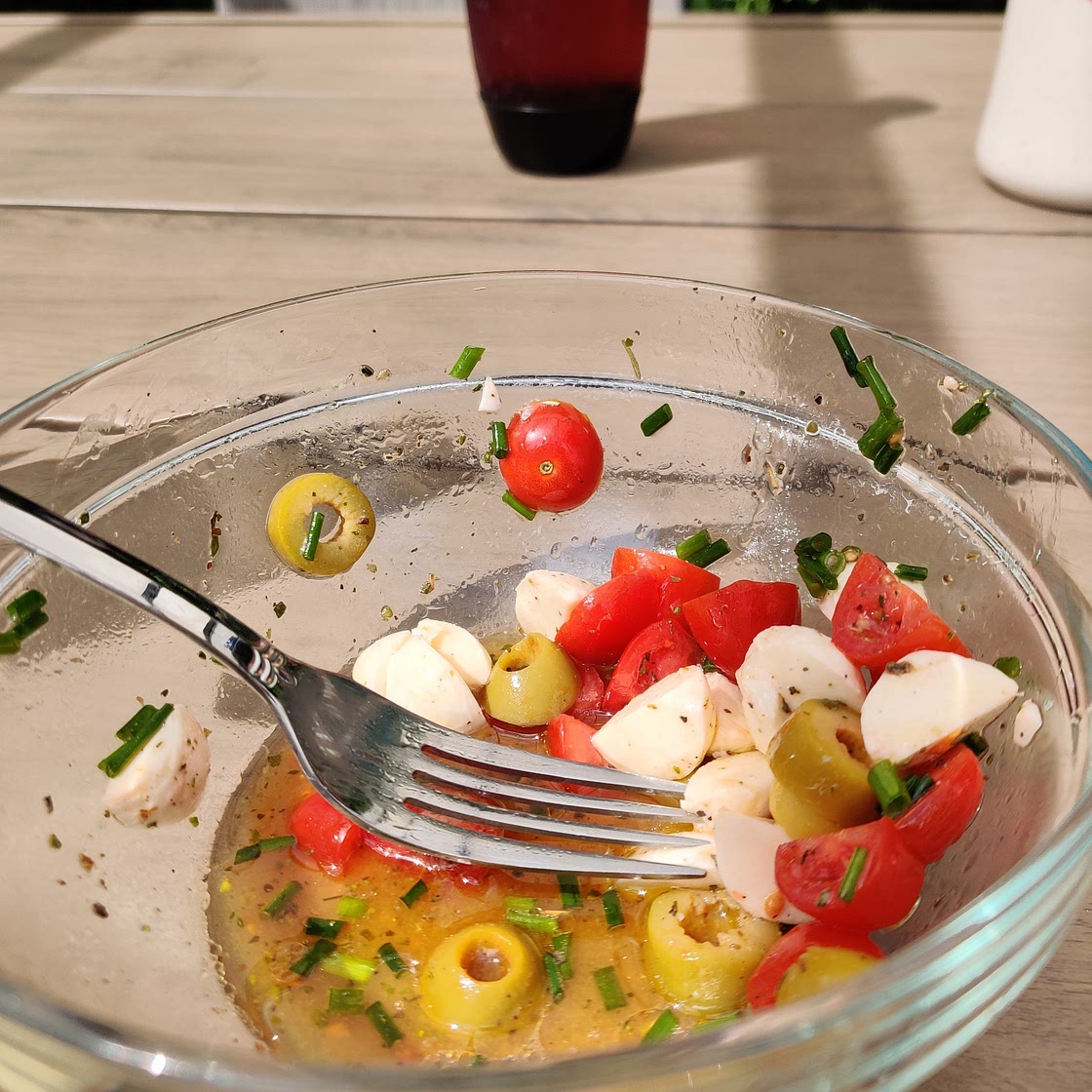 Bocconcini salad