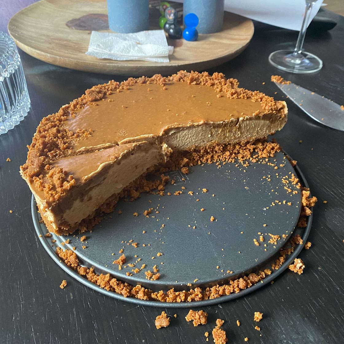 No-Bake Lotus Biscoff Cheesecake