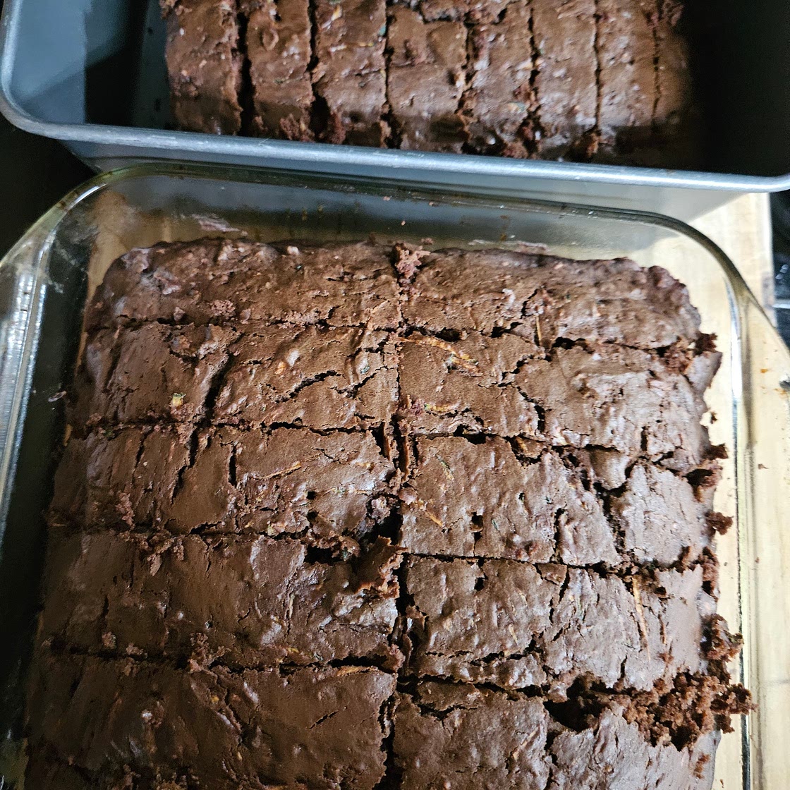 My chocolate zucchini bread
