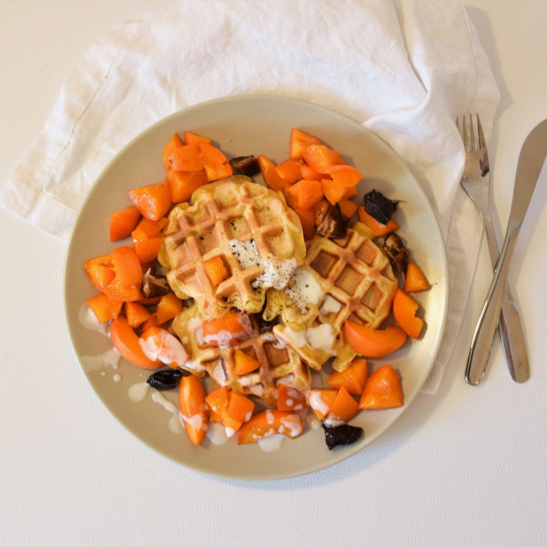Buttermilch-Waffeln