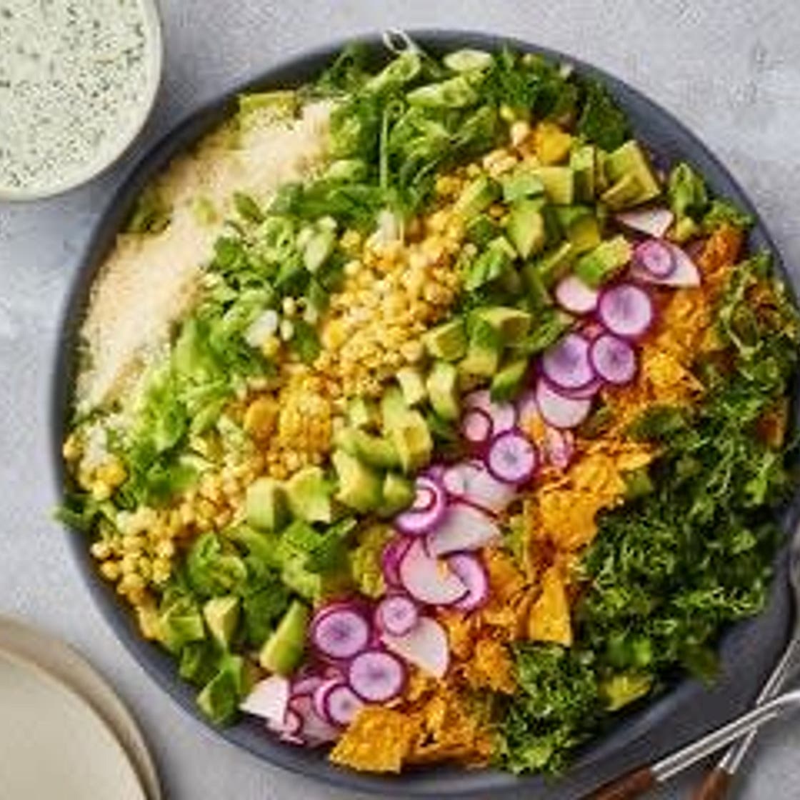 Chopped Salad With Jalapeño-Ranch Dressing
