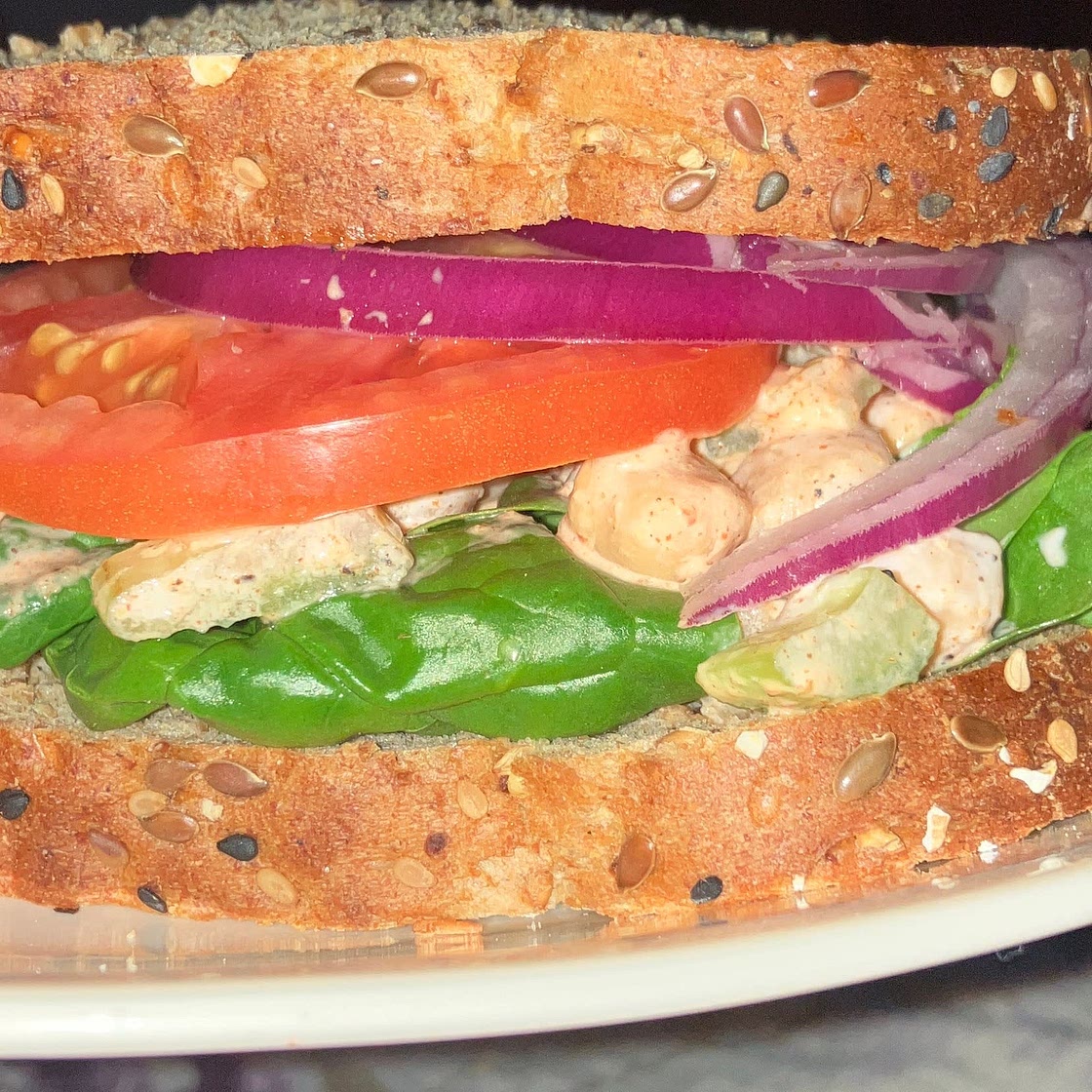 Chickpea Salad Sandwich