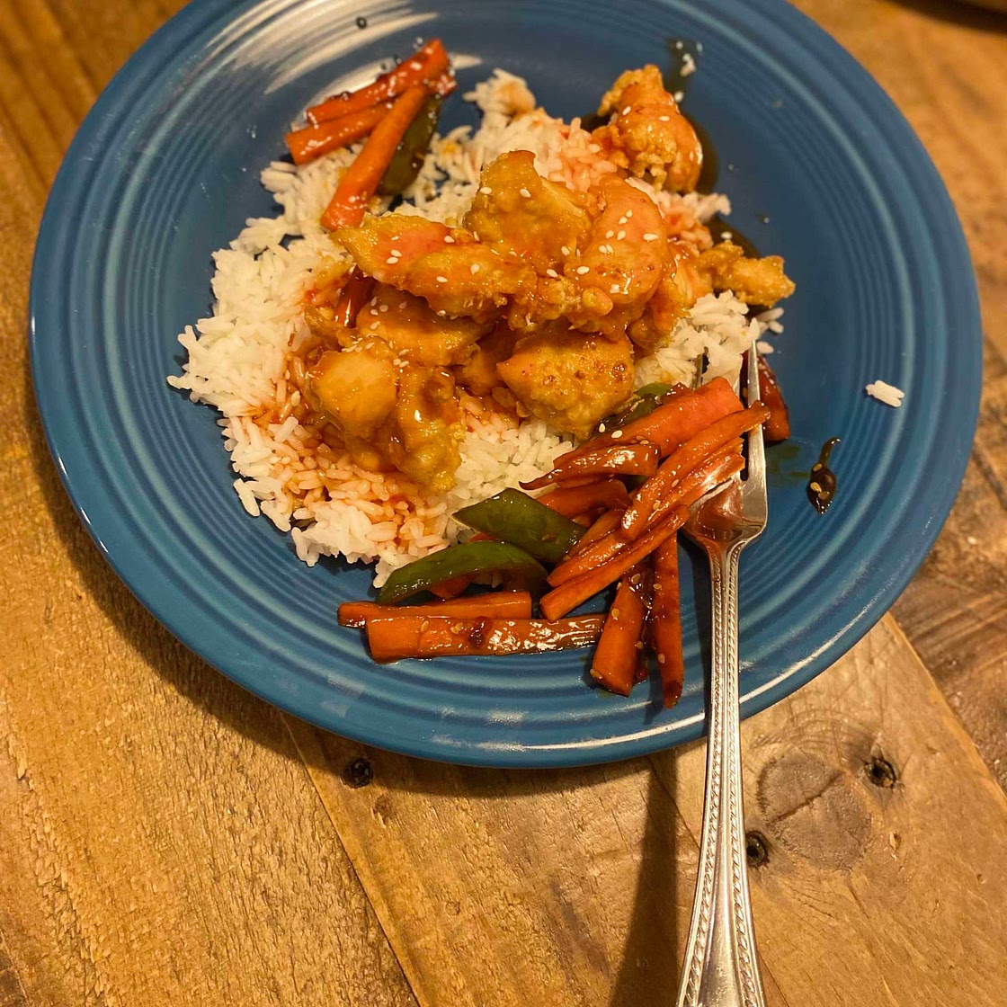 Sweet and sour chicken