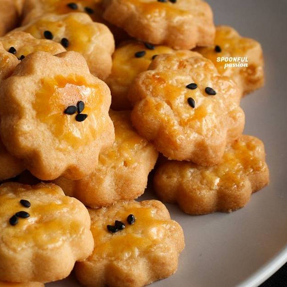 Salted Egg Yolk Cookies