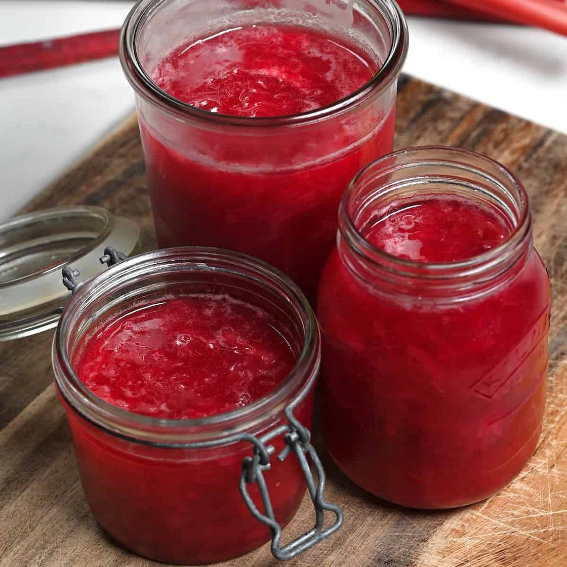 How to Make Rhubarb Jam